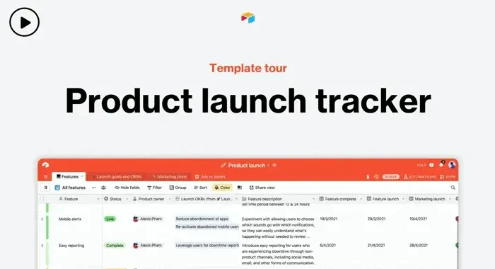Airtable's Tutorial Videos Increase Product Adoption.