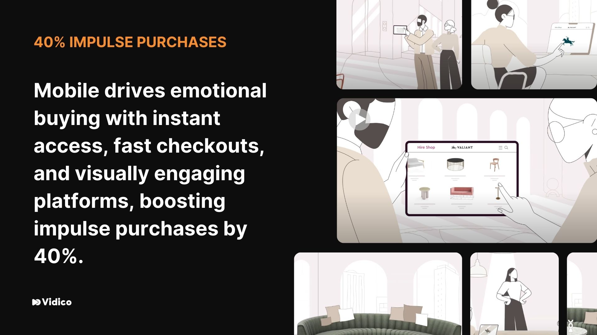 Infographics about 40% Impulse purchases