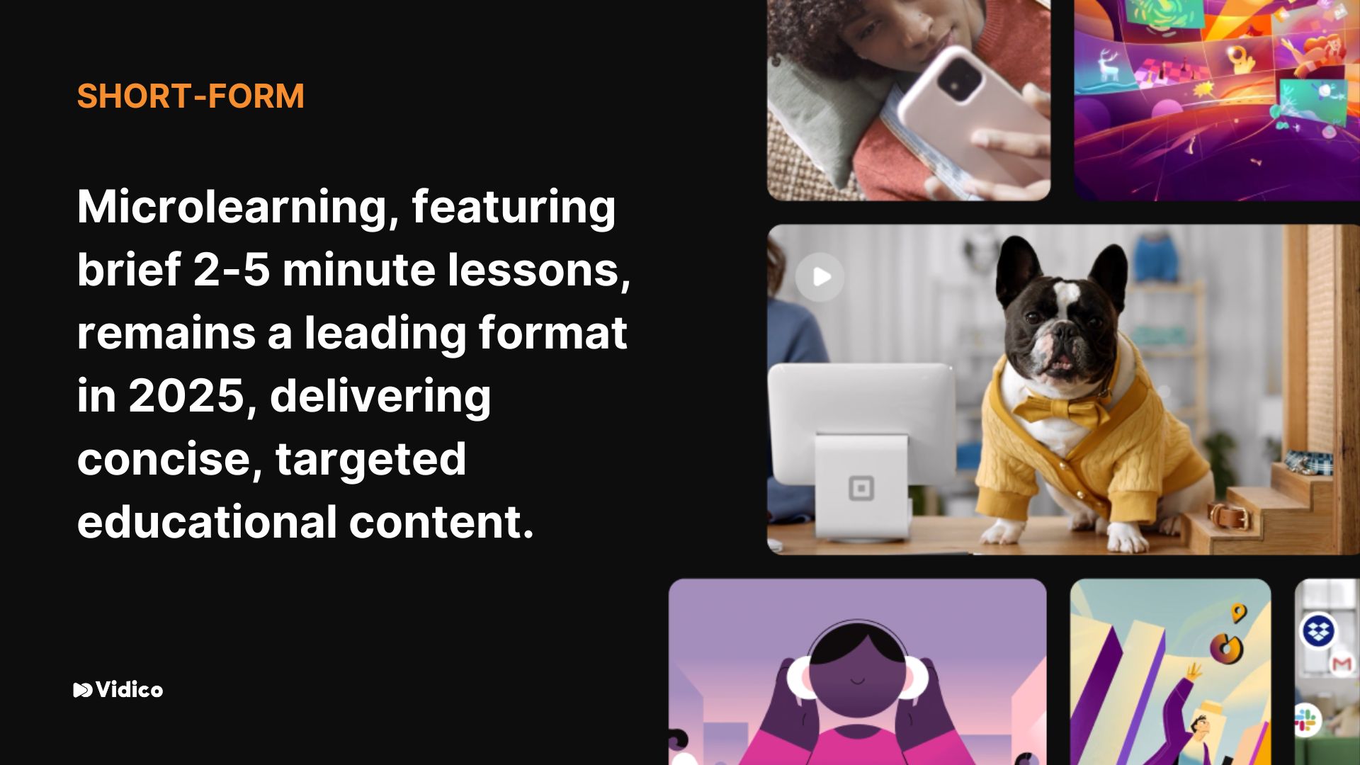 Infographics about Microlearning Dominates Educational Content