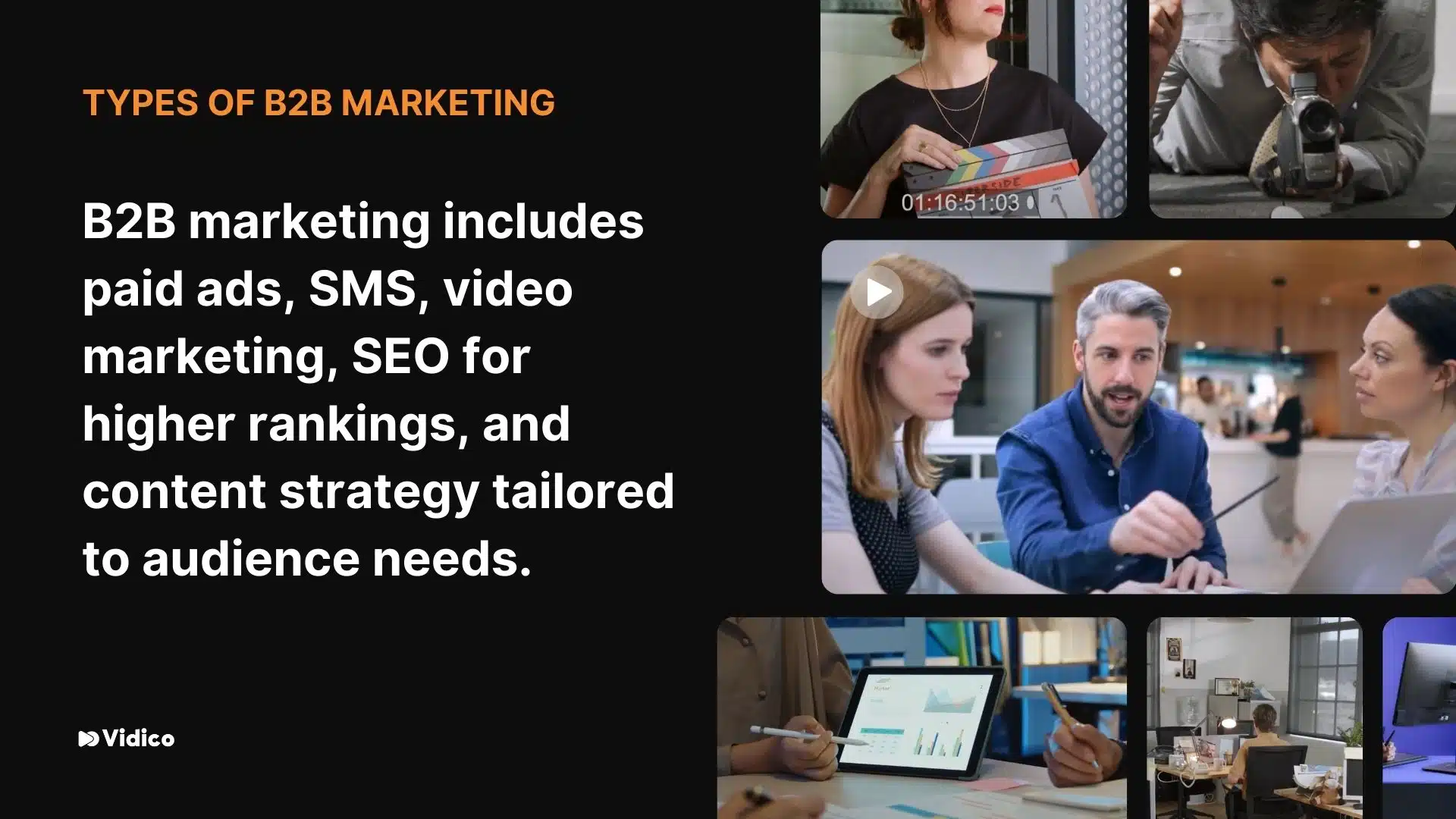 Infographics about Types of B2B Marketing