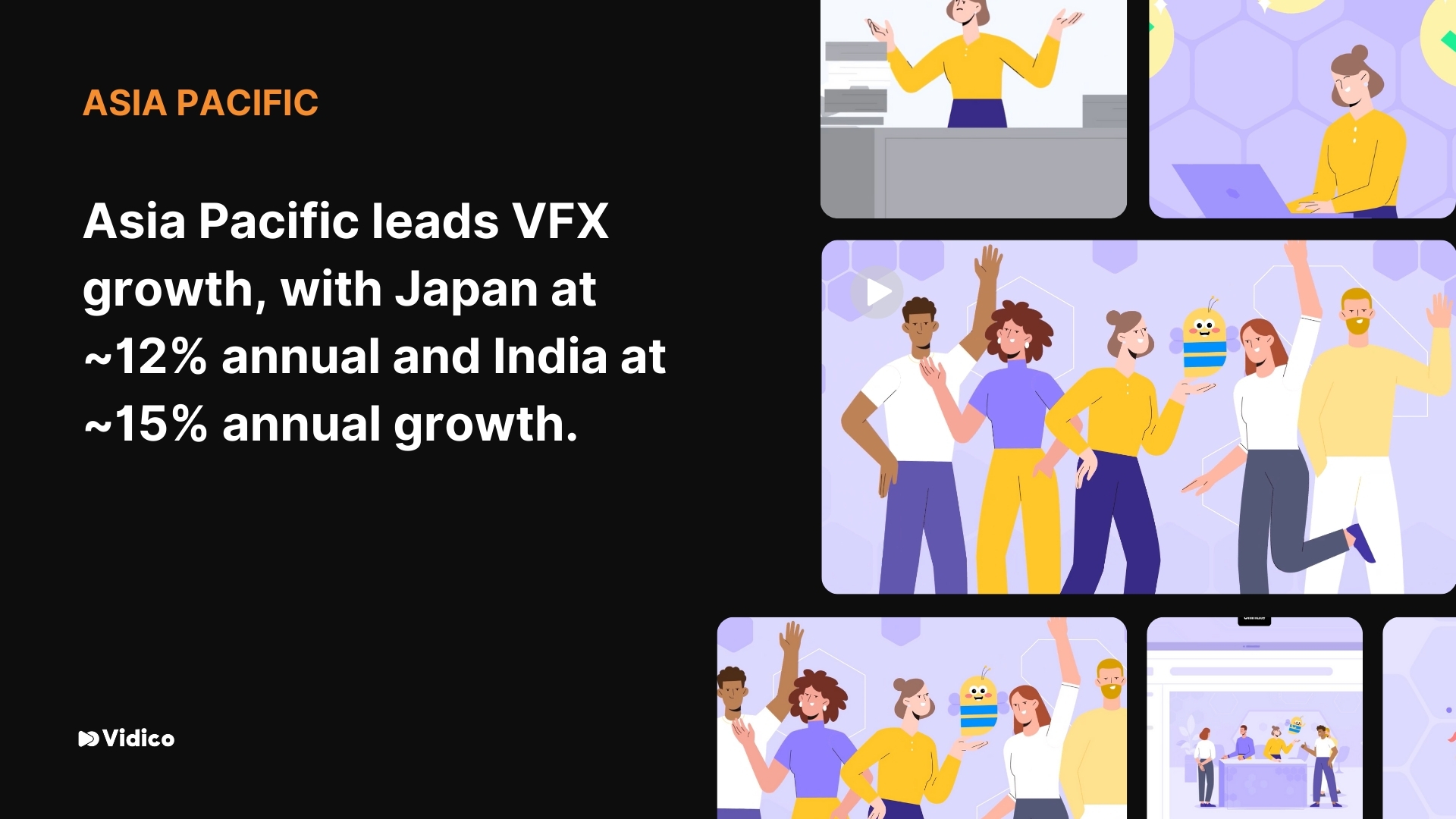 Infographics about Asia Pacific as Fastest-growing market