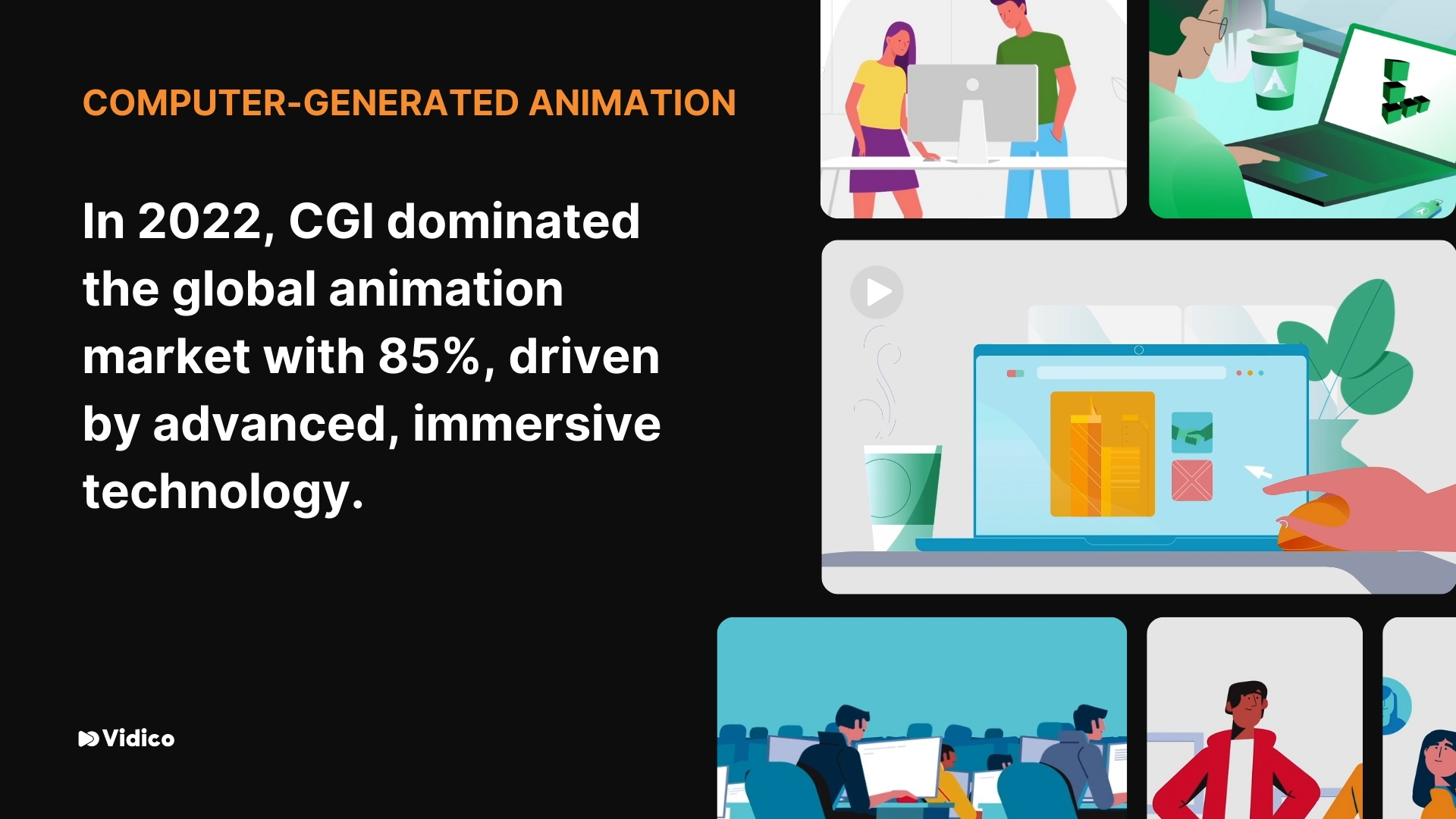 Infographics about Computer-Generated Animation