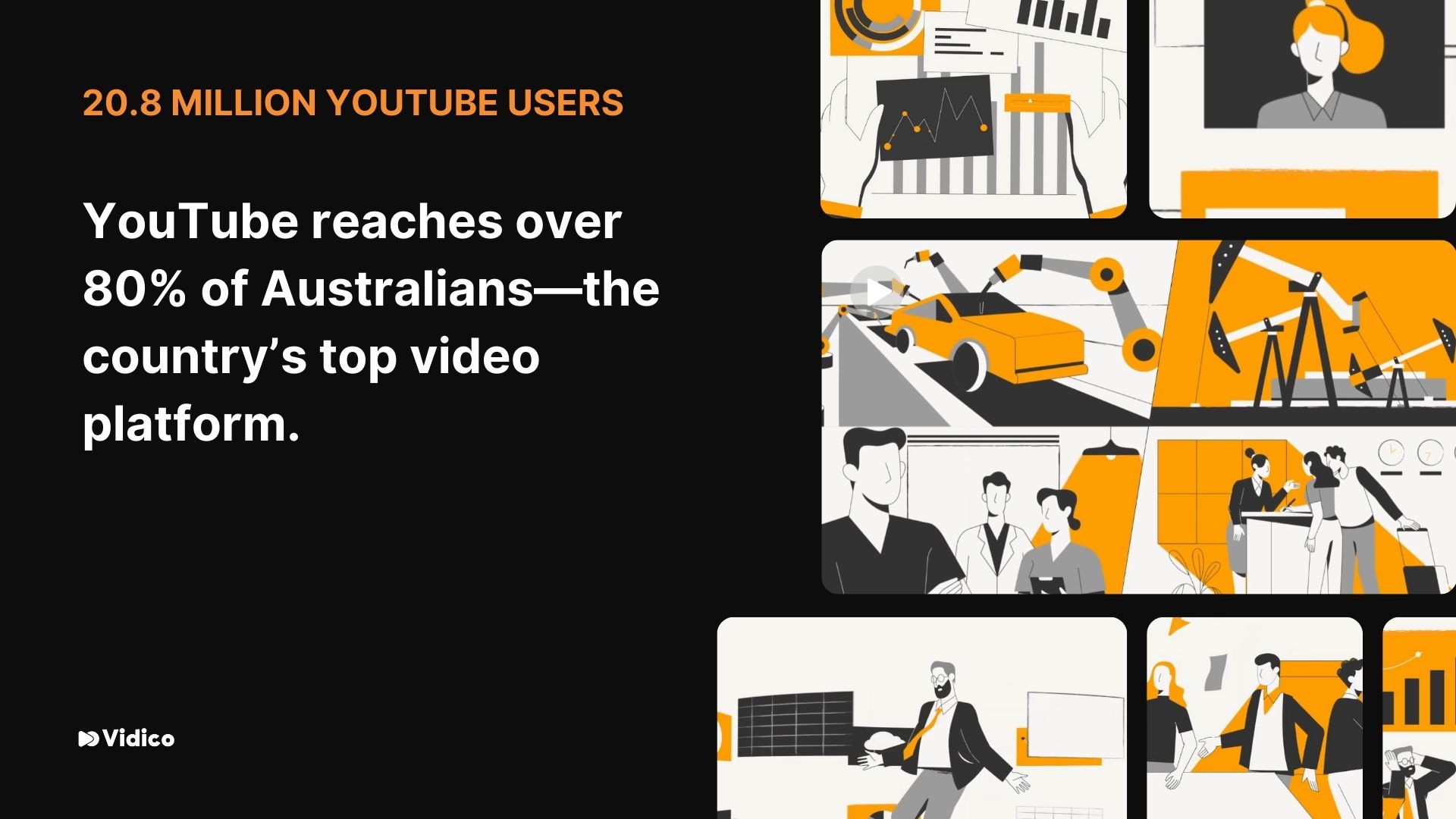 20.8 million YouTube users in Australia