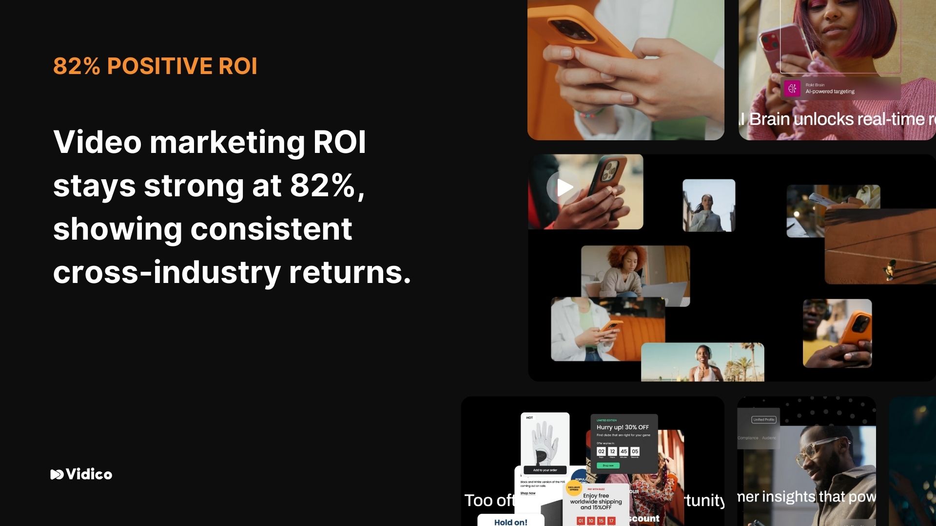 82% of marketers report positive ROI from video in 2026