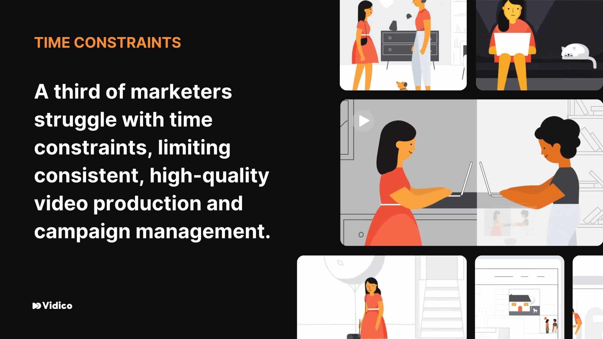 Time Constraints 33% of marketers cite lack of time as a barrier
