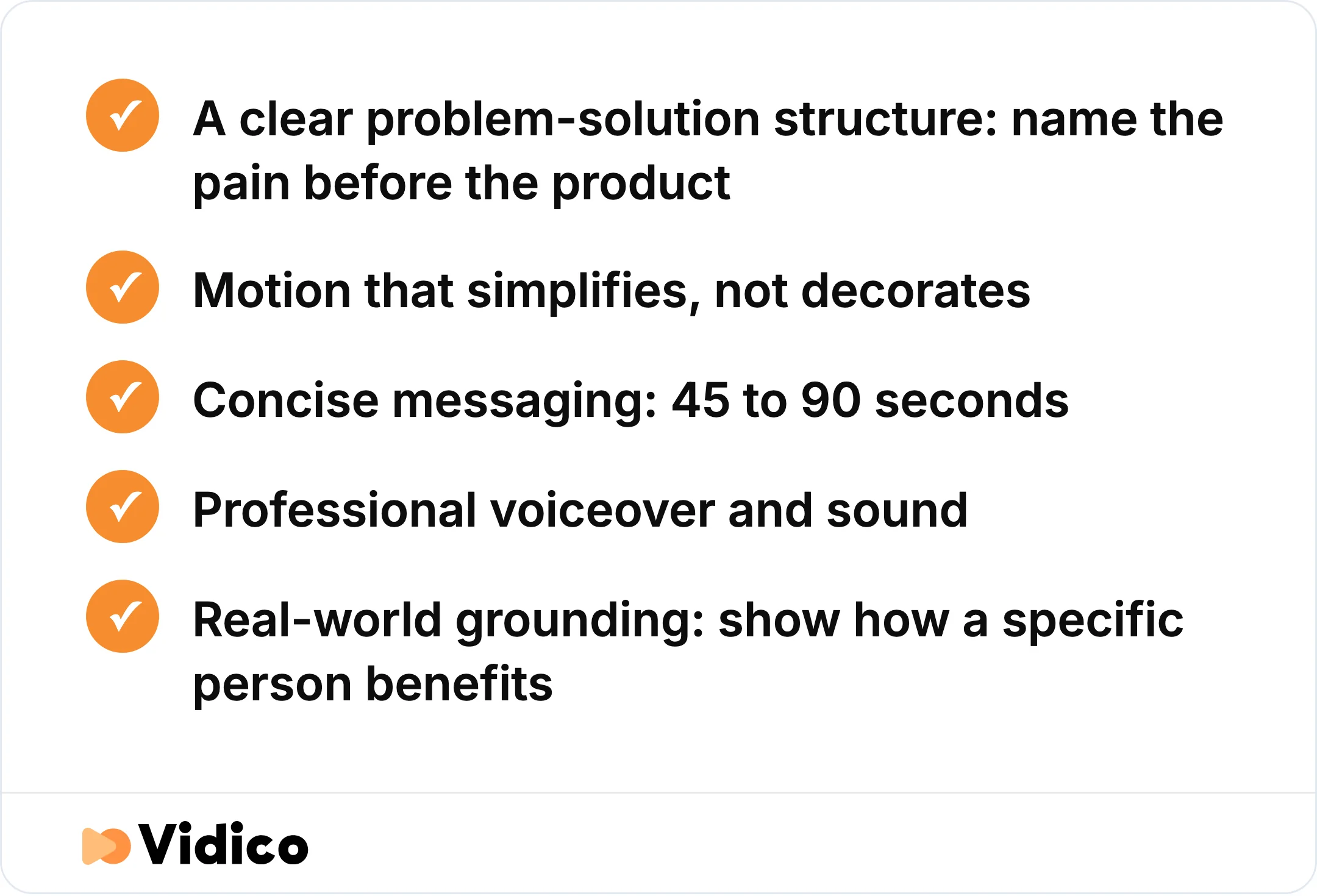 The traits that separate a tech explainer video people finish from one they skip.