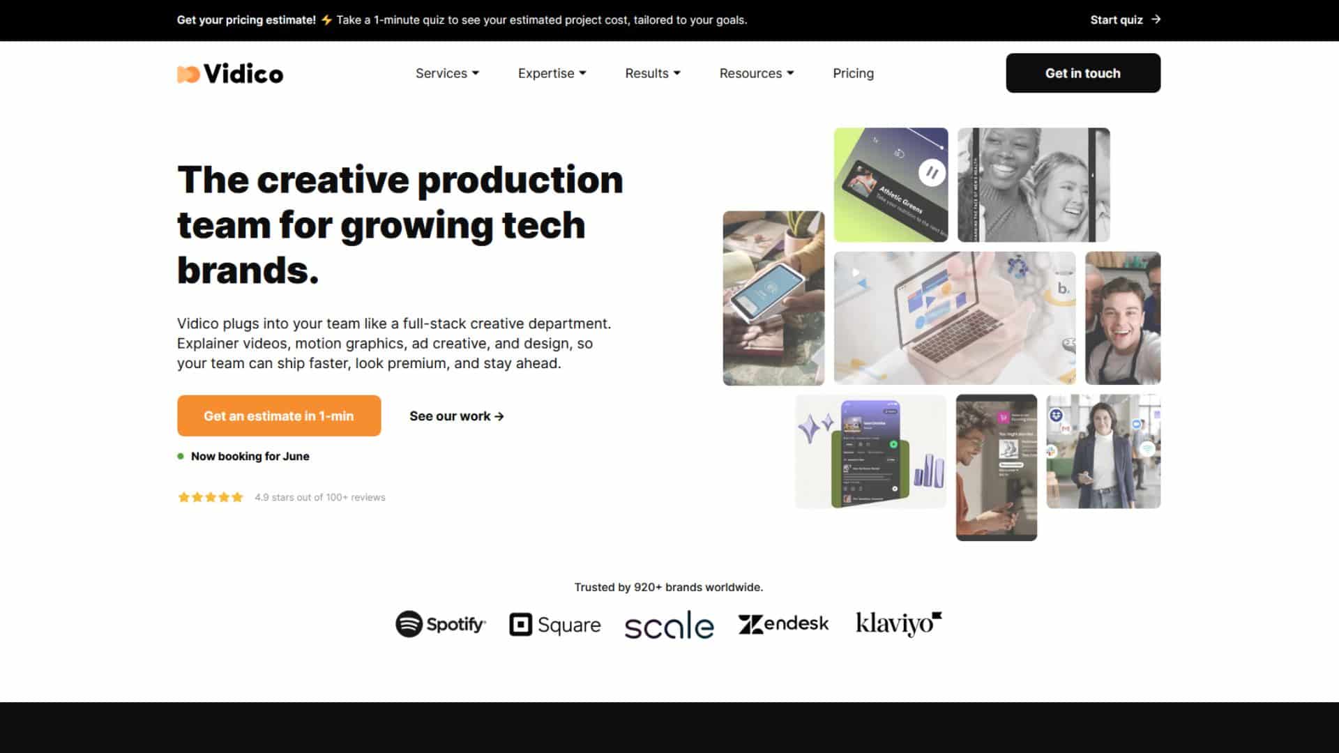 Vidico Website