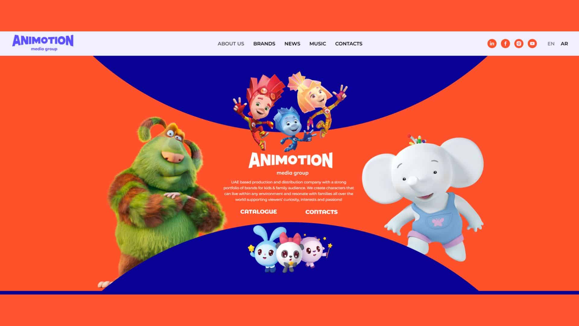 Animotion Website
