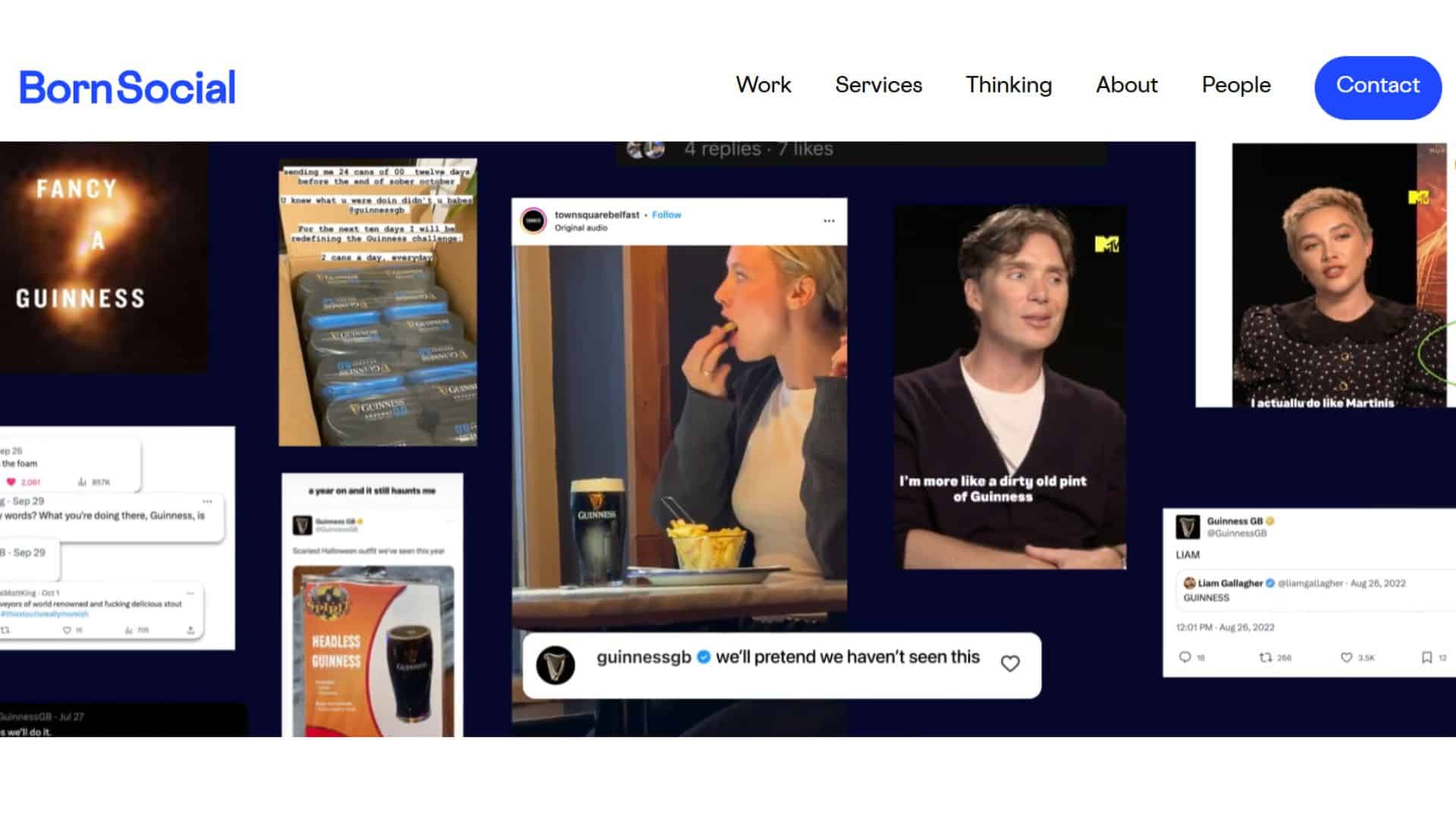 Born Social Website