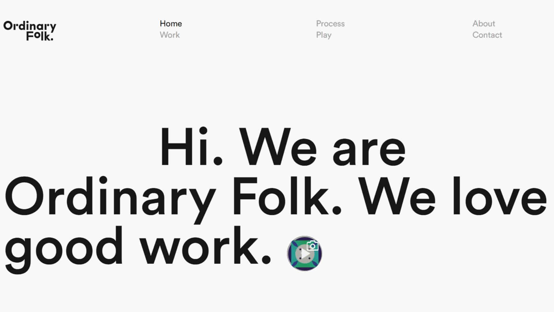 Ordinary Folk Website