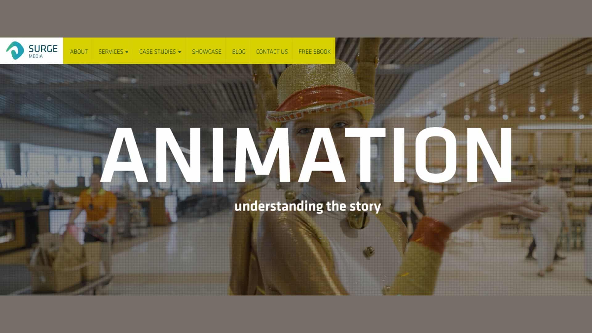 Surge Media Website