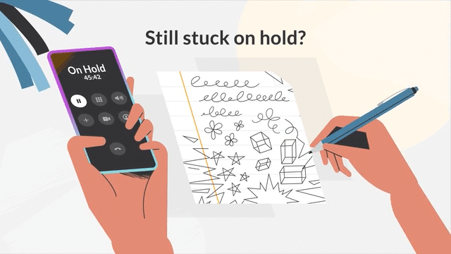 Sail Internet – Stuck on Hold Advanced Animation