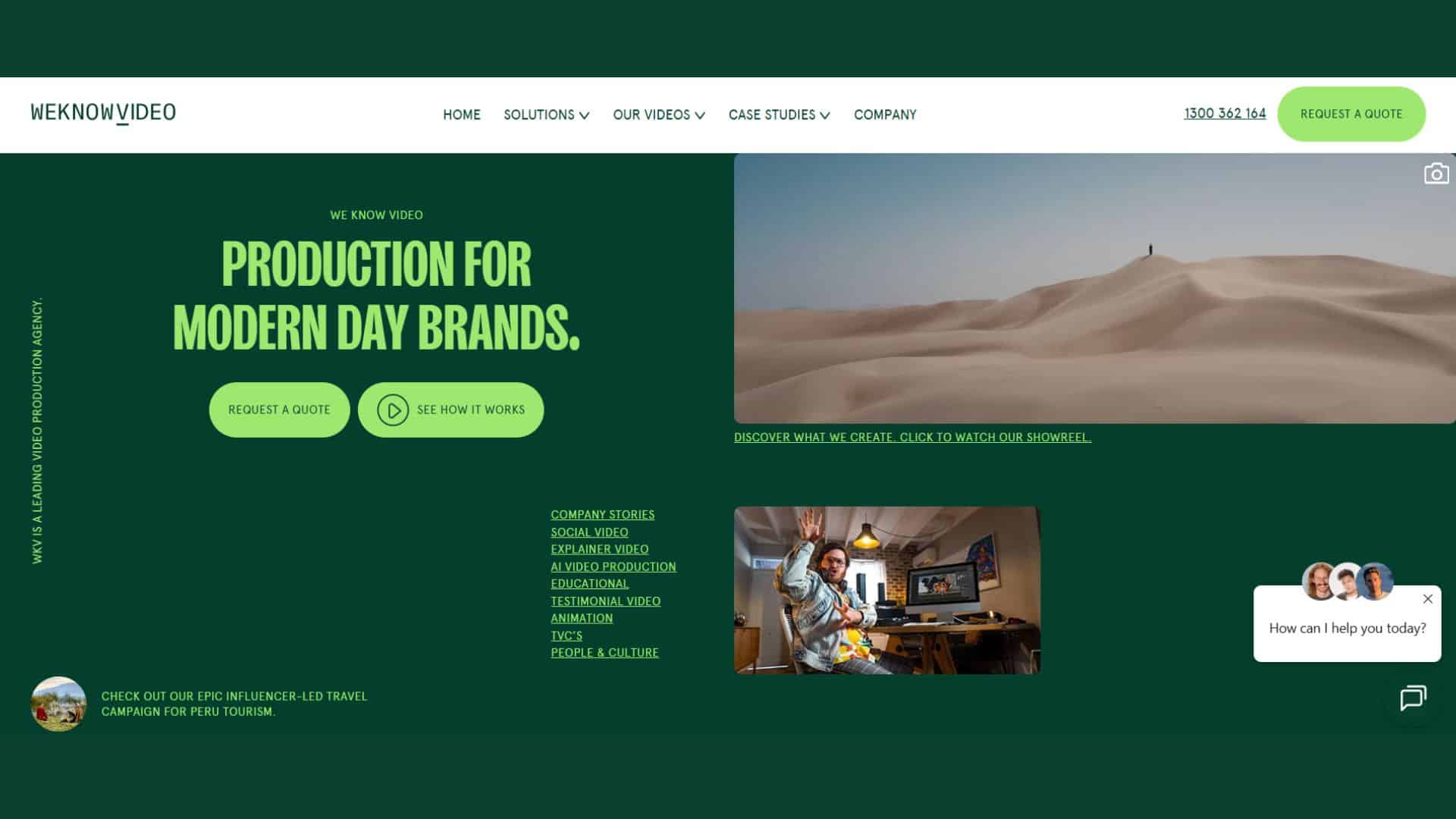 We Know Video Website