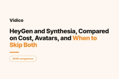 HeyGen vs Synthesia in 2026: Features, Pricing, and When to Go Pro