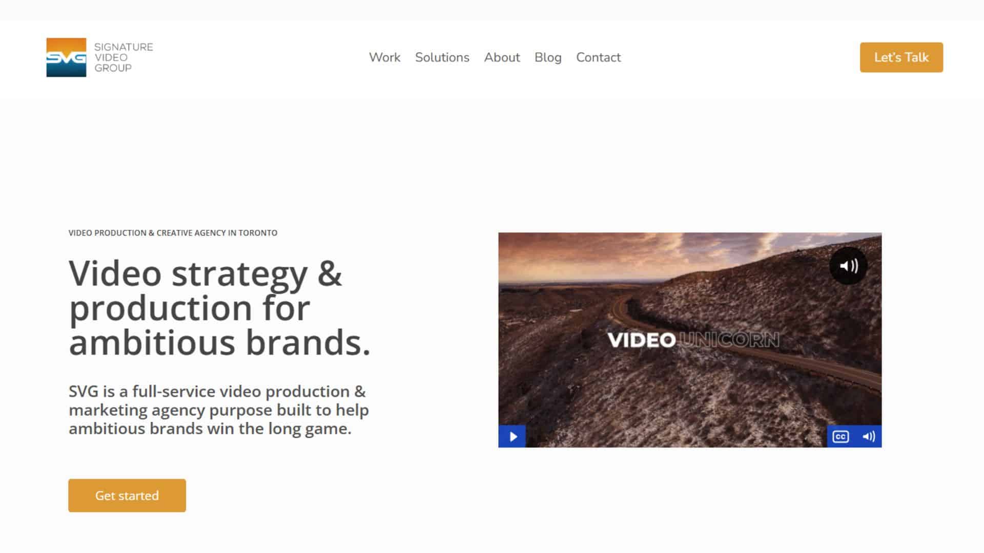 Signature Video Group Website