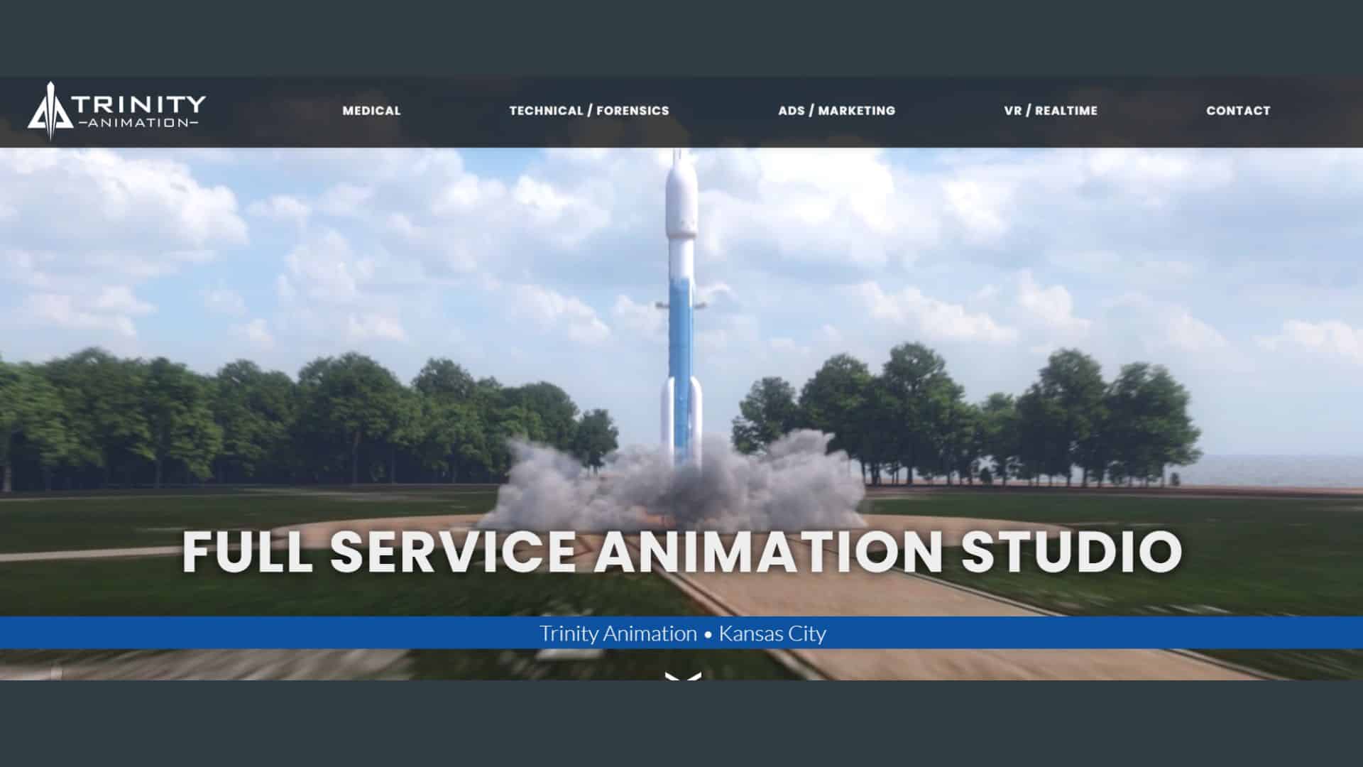 Trinity Animation Website