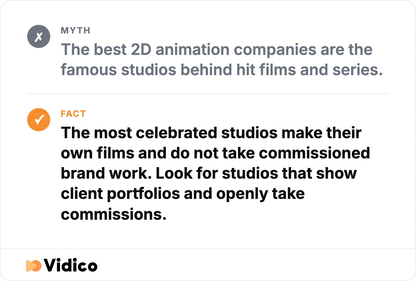 Why the studios you know from cinema rarely belong on a marketing shortlist.