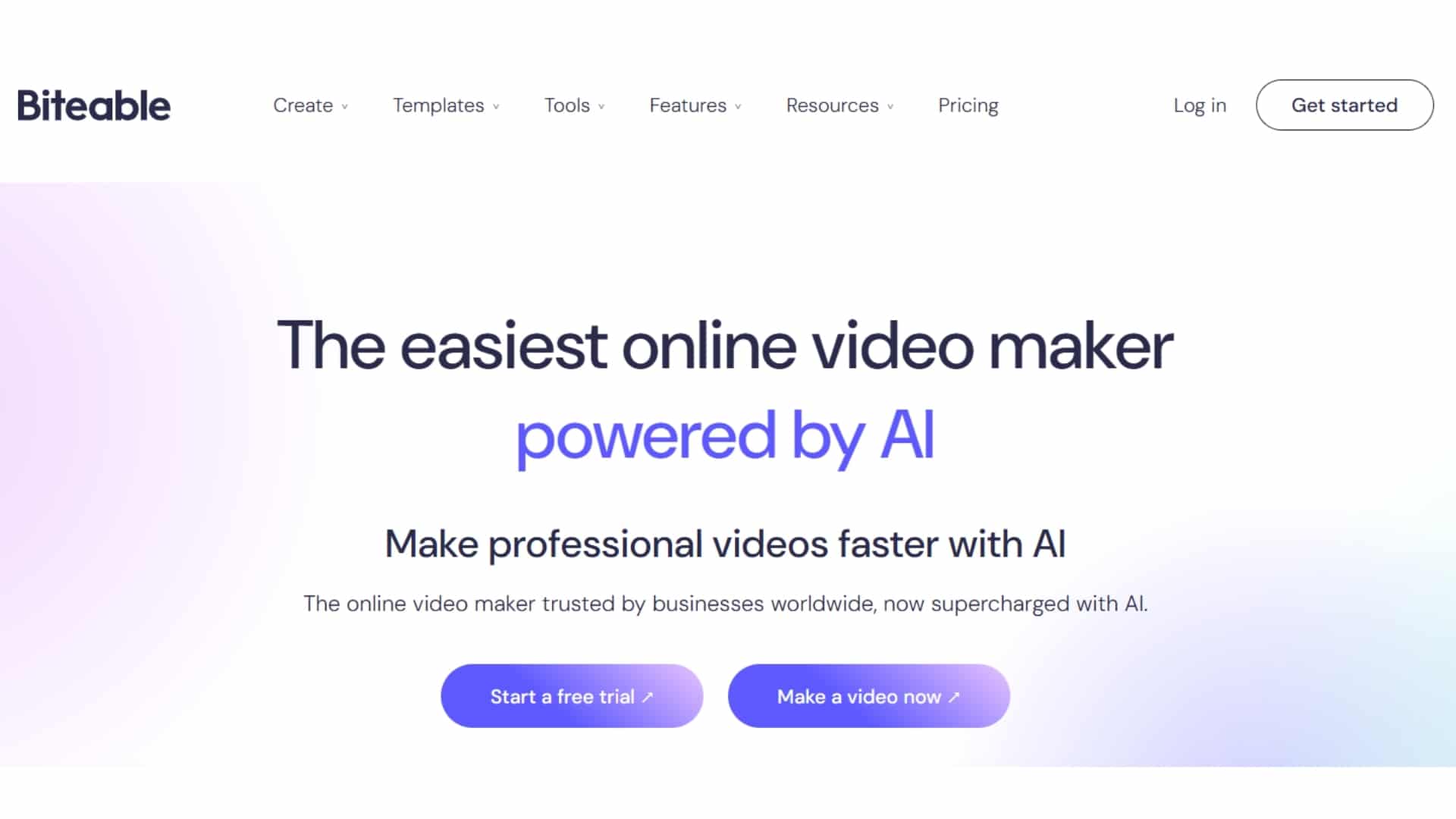 Biteable Website