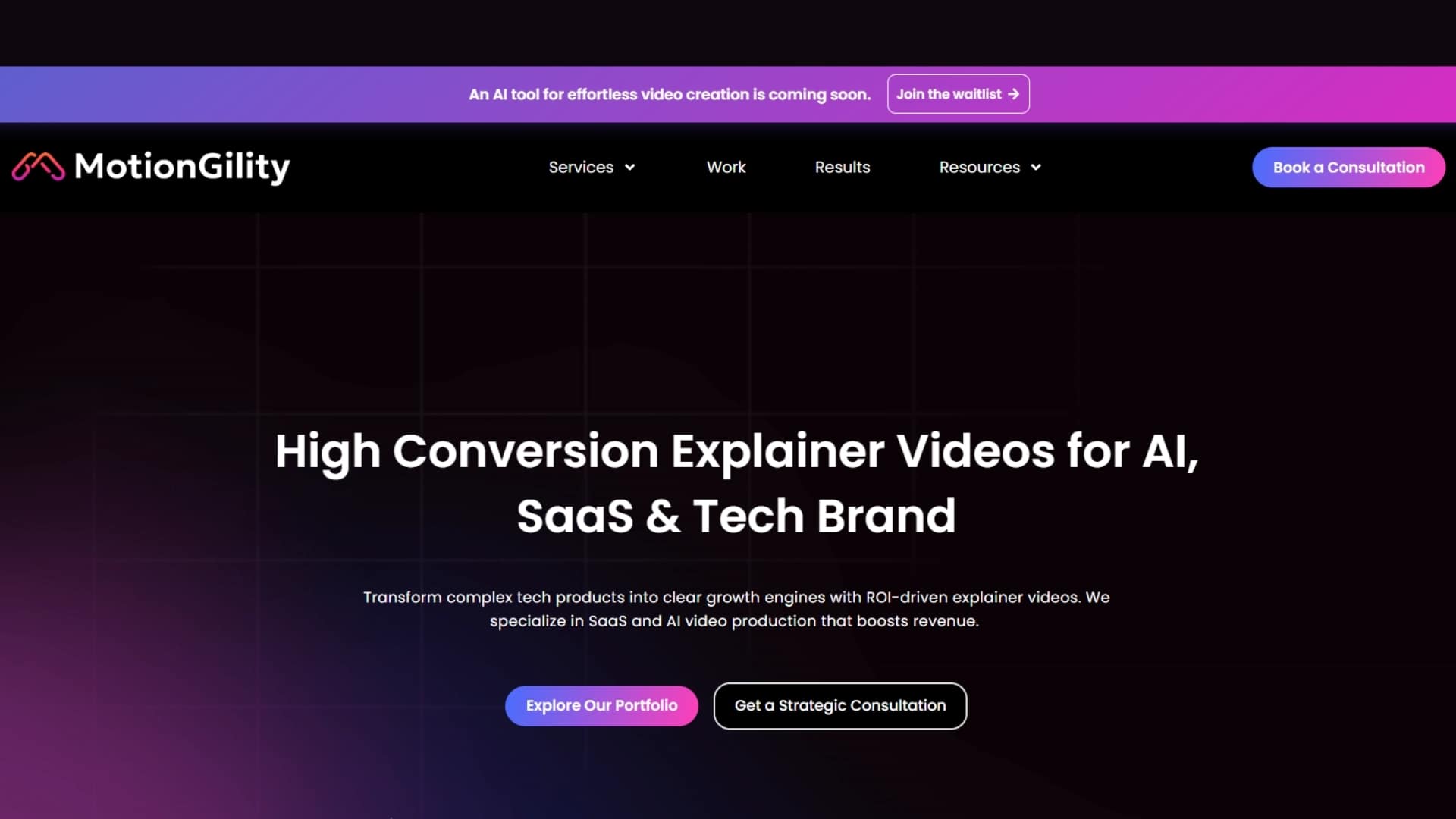 MotionGility Website