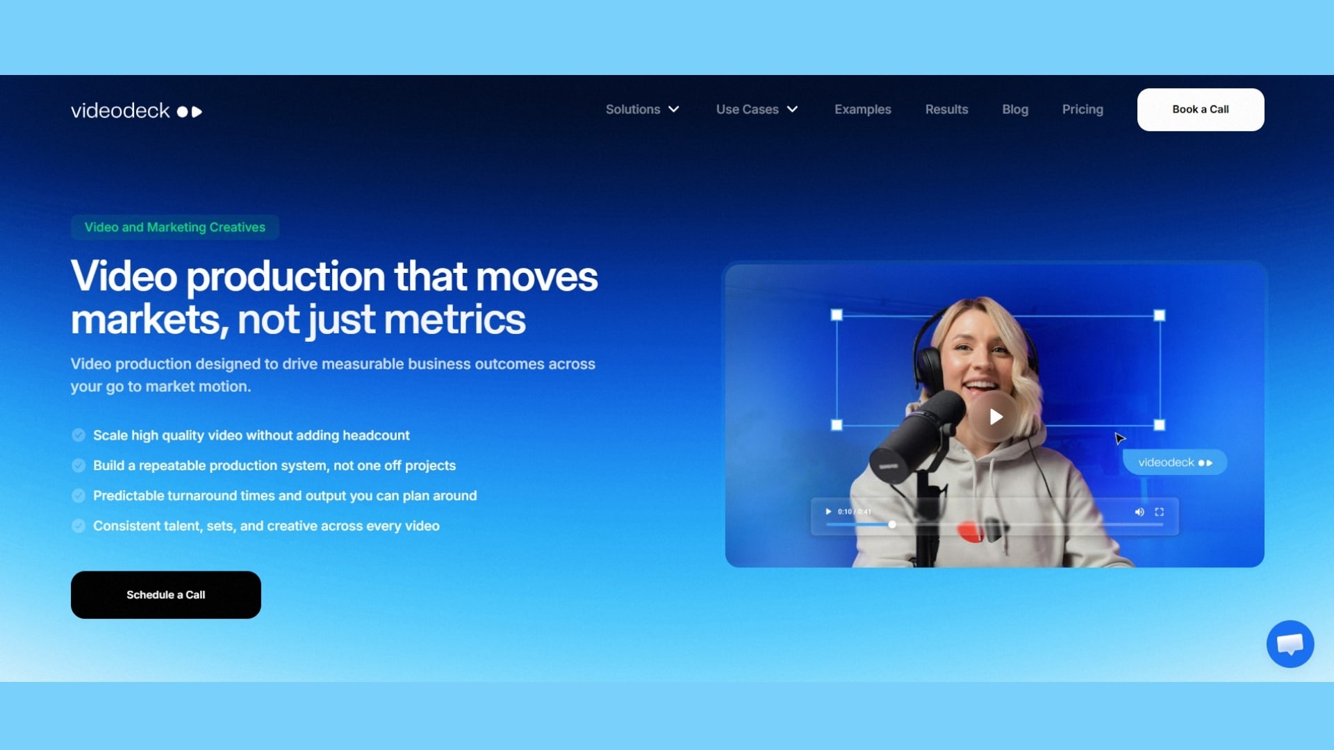 Videodeck Website