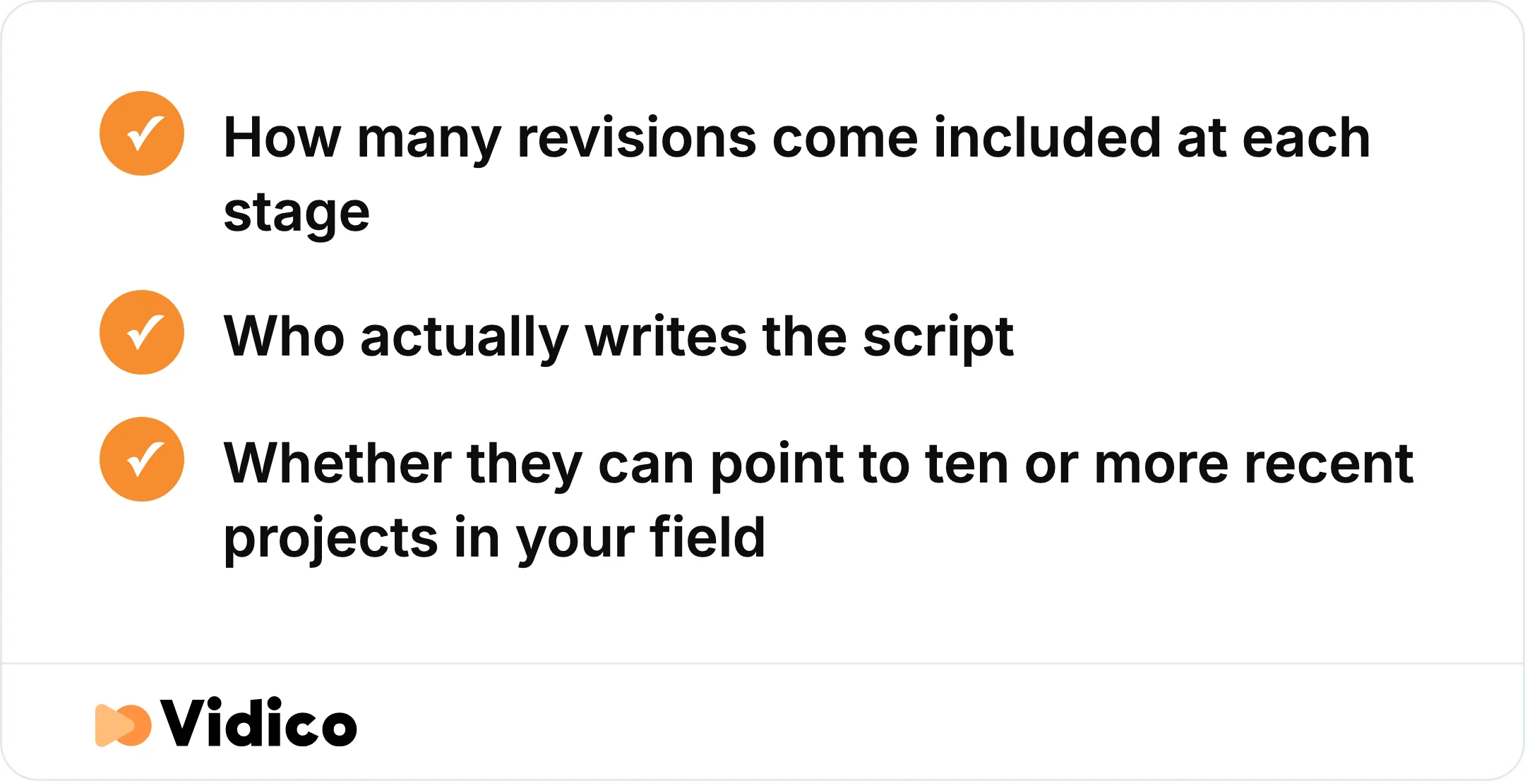 Three answers to pin down before you sign with any shortlisted vendor.
