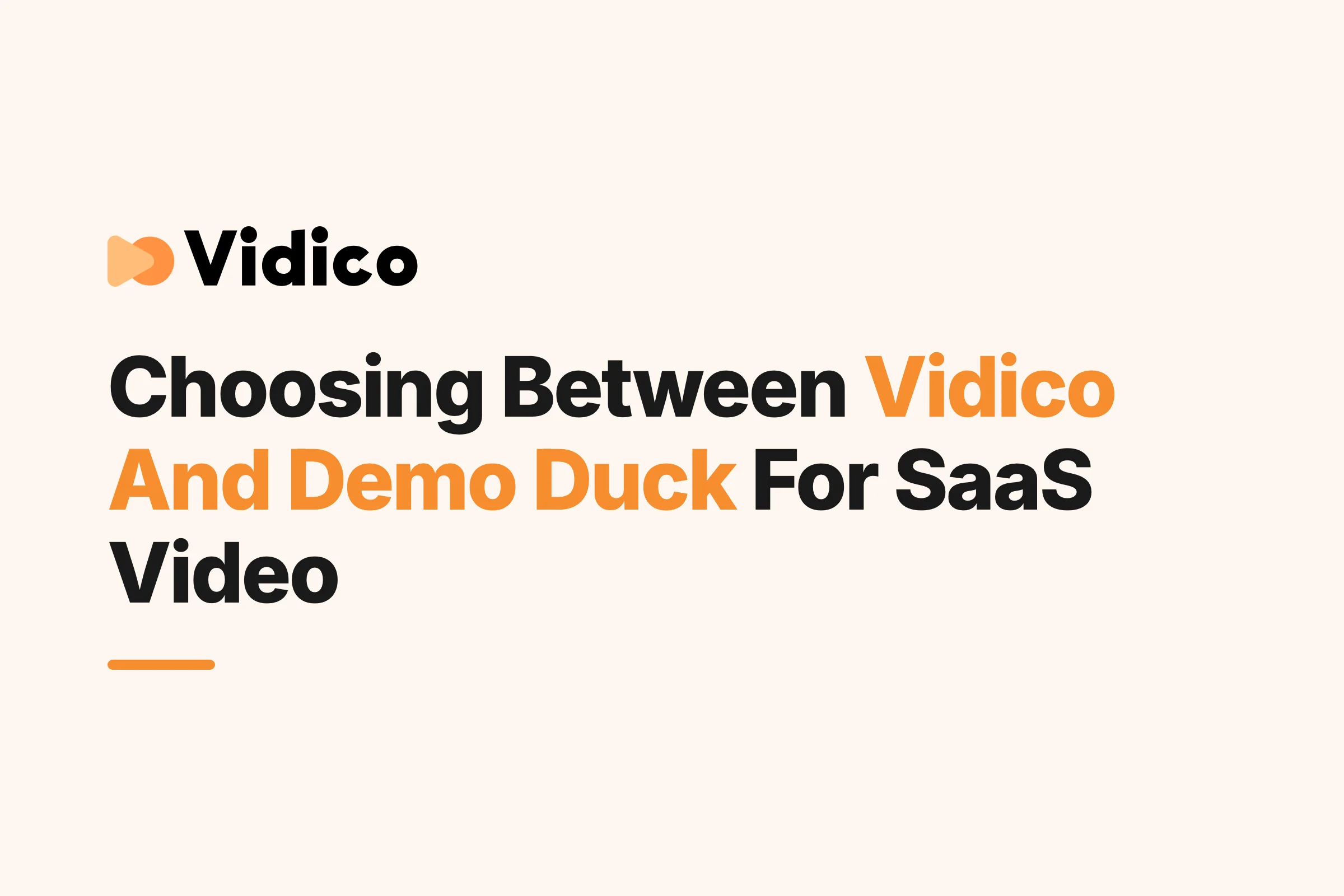 Vidico vs Demo Duck: Which Video Production Partner Fits Your Team in 2026