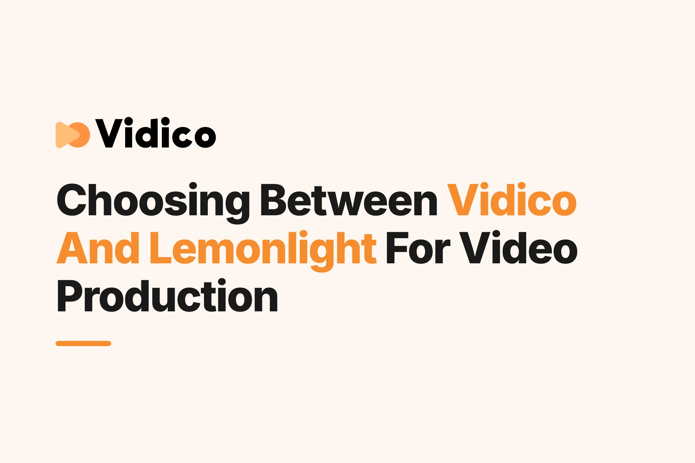 Vidico vs Lemonlight (2026): A Side-by-Side Comparison for B2B Brands